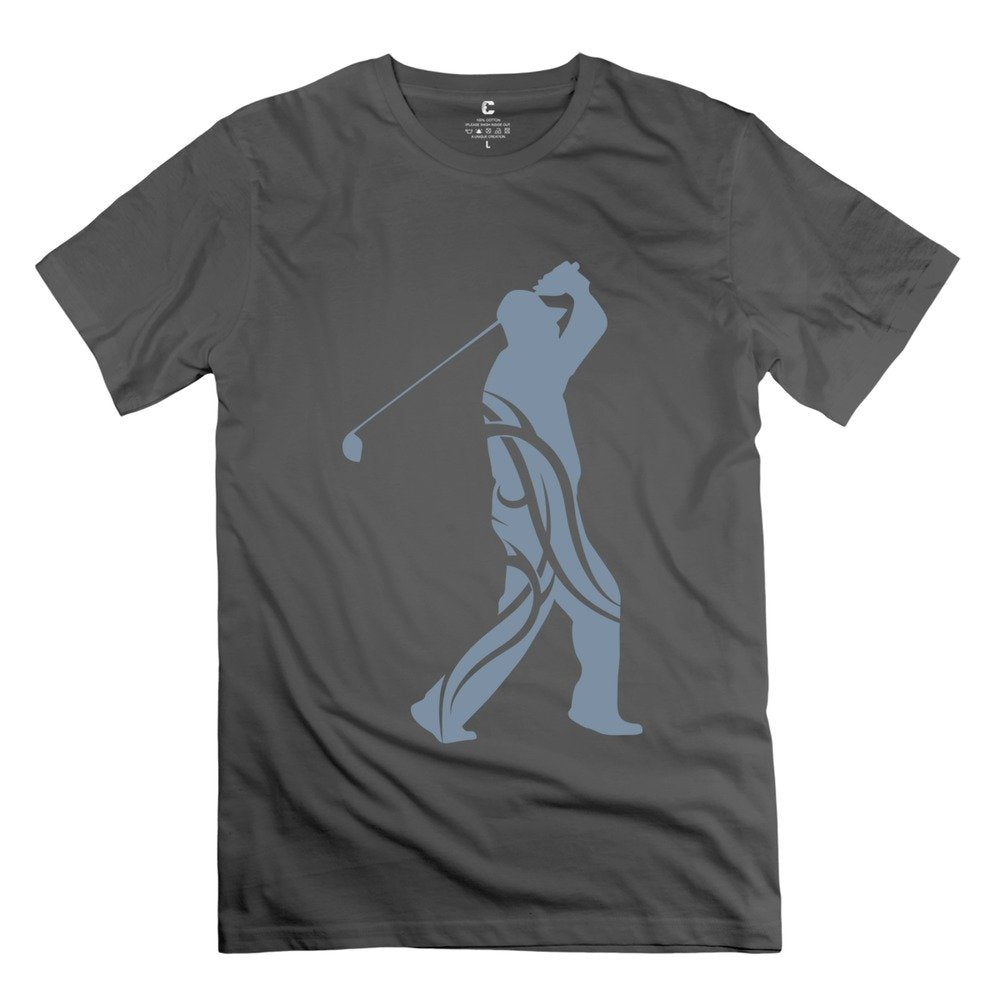 Tribal Golf 100% Cotton Mens Short Sleeve Tee Tee Deepheather New Coming By rahk
