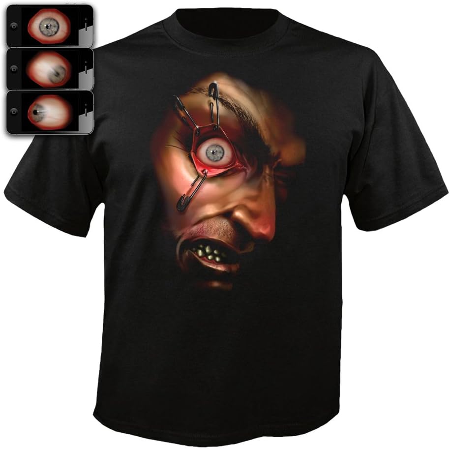 Morph Costumes Morphsuits Men's Frantically Moving Eyeball Digital Dudz Shirt