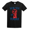 Youth of Today Fist Unisex 100% Cotton Short-Sleeve T-Shirts Black