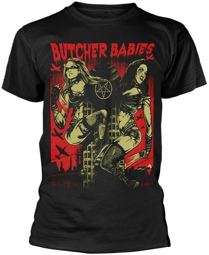 Butcher Babies - Tower of Power T Shirt - Product, Black