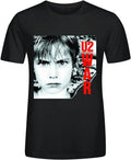 U2 War Men's T Shirts with Designs Round Neck X-Large, Black, XL