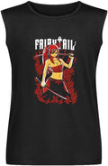 Erza Scarlet Fairy Tail Vest Tank T-Shirt Black Unisex Mens Sleeveless Tops Tees M