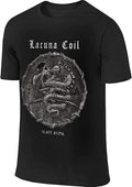 Lacuna Coil Anima Men's T-Shirt Graphic Printed Black Tee