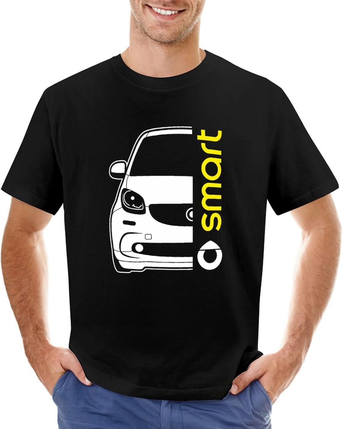 Smart Fortwo 453 Car Auto T-Shirt Men T Shirt Graphic Tee Short Sleeve Tops