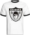 Men's Oakland Raiders Cool Short Sleeve T Shirt, white, XXL
