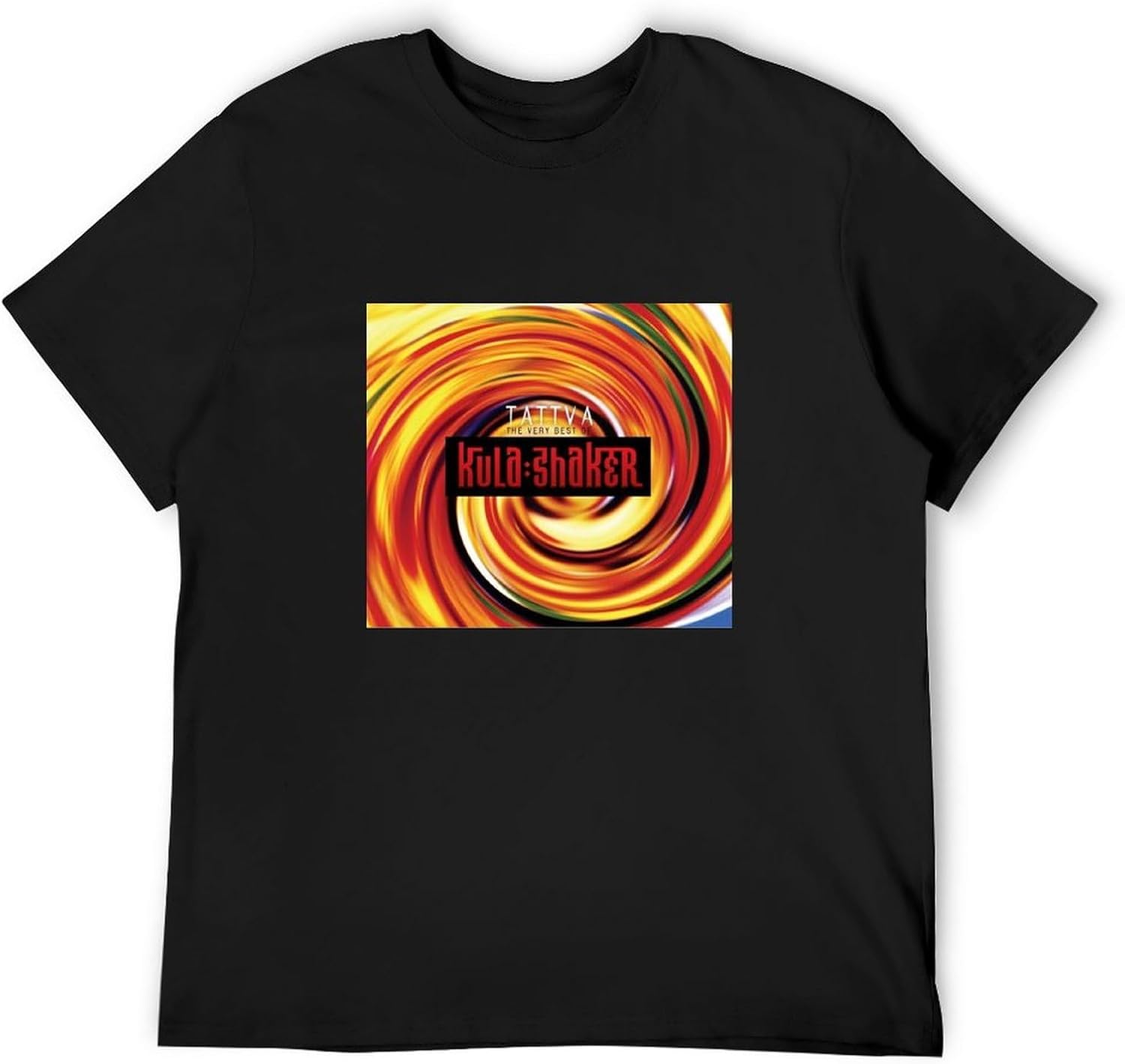 Kula Shaker Tattva Mens T-Shirt Unisex Black Tee