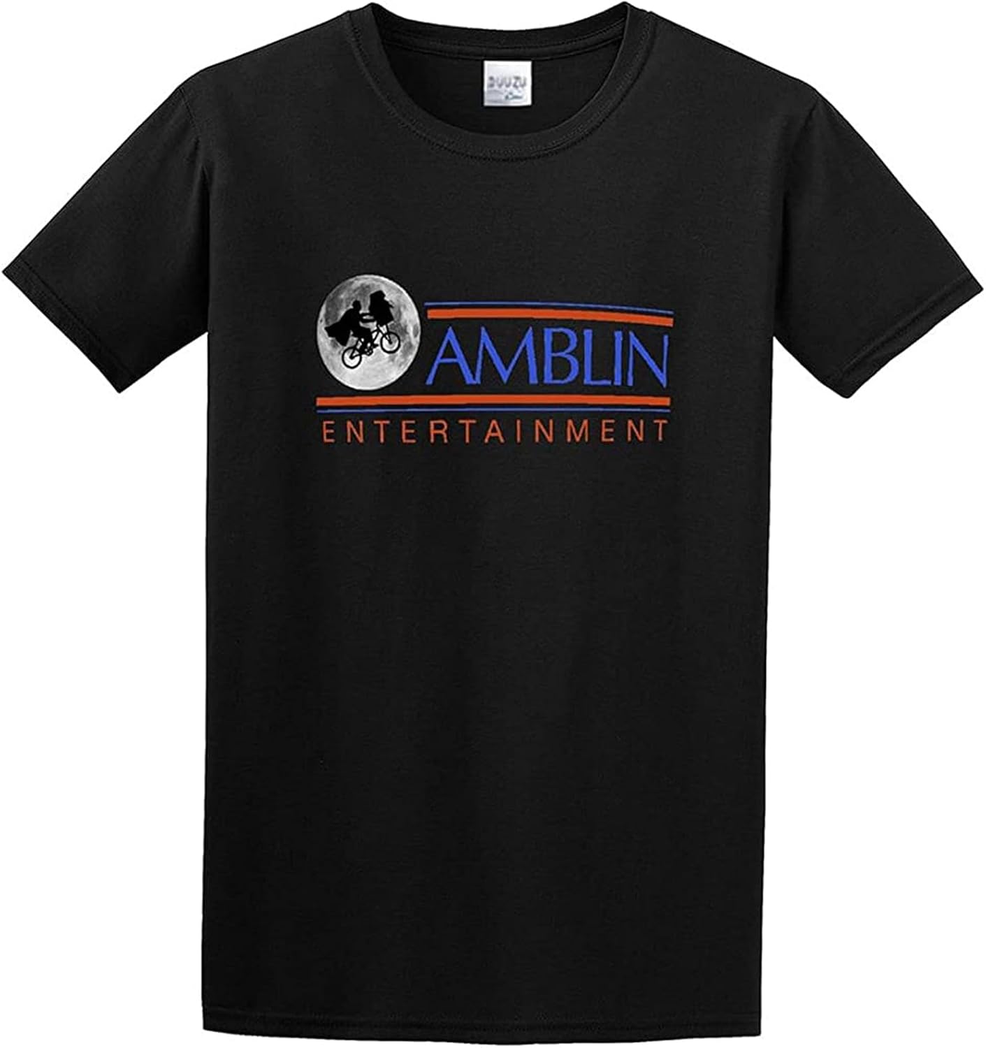 New Amblin Entertainment Logo Men Cotton Blend T Shirt Black