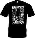 Haymaker Let Them Rot V1 T-Shirt Black Hardcore Punk Grindcore Print Tees Short Sleeve O-Neck Mens T Shirt Unisex Tees Black Size XL