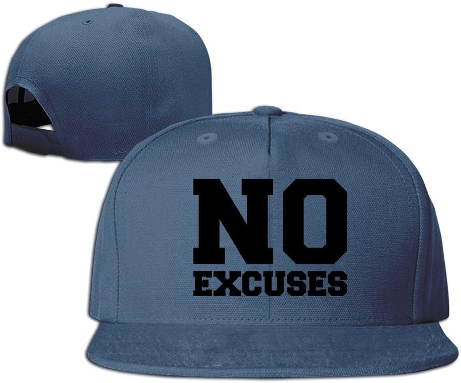 No Excuses Baseball Cap Ash