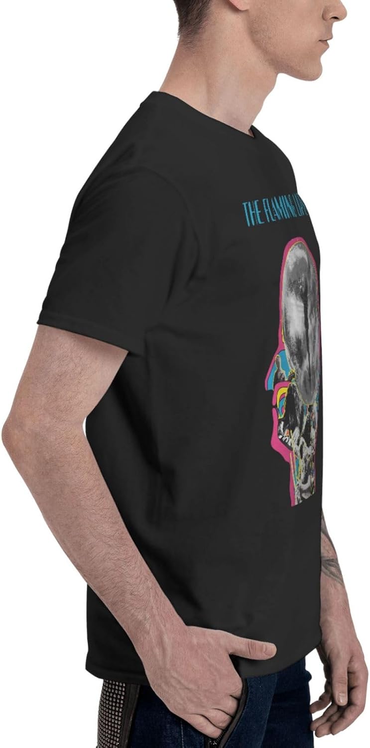 Men T Shirt Classic Short Sleeve Outdoor Fishing Crewneck Black T Shirts