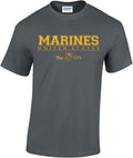 Pliuegy United States Marines - US Marines East. 1775 Men's T-Shirt, 2charcoal, XL