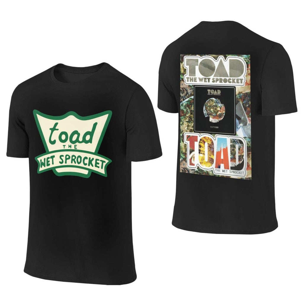 Men's Tee Popular Short Sleeve Outdoor Fishing Crewneck Black Blouses
