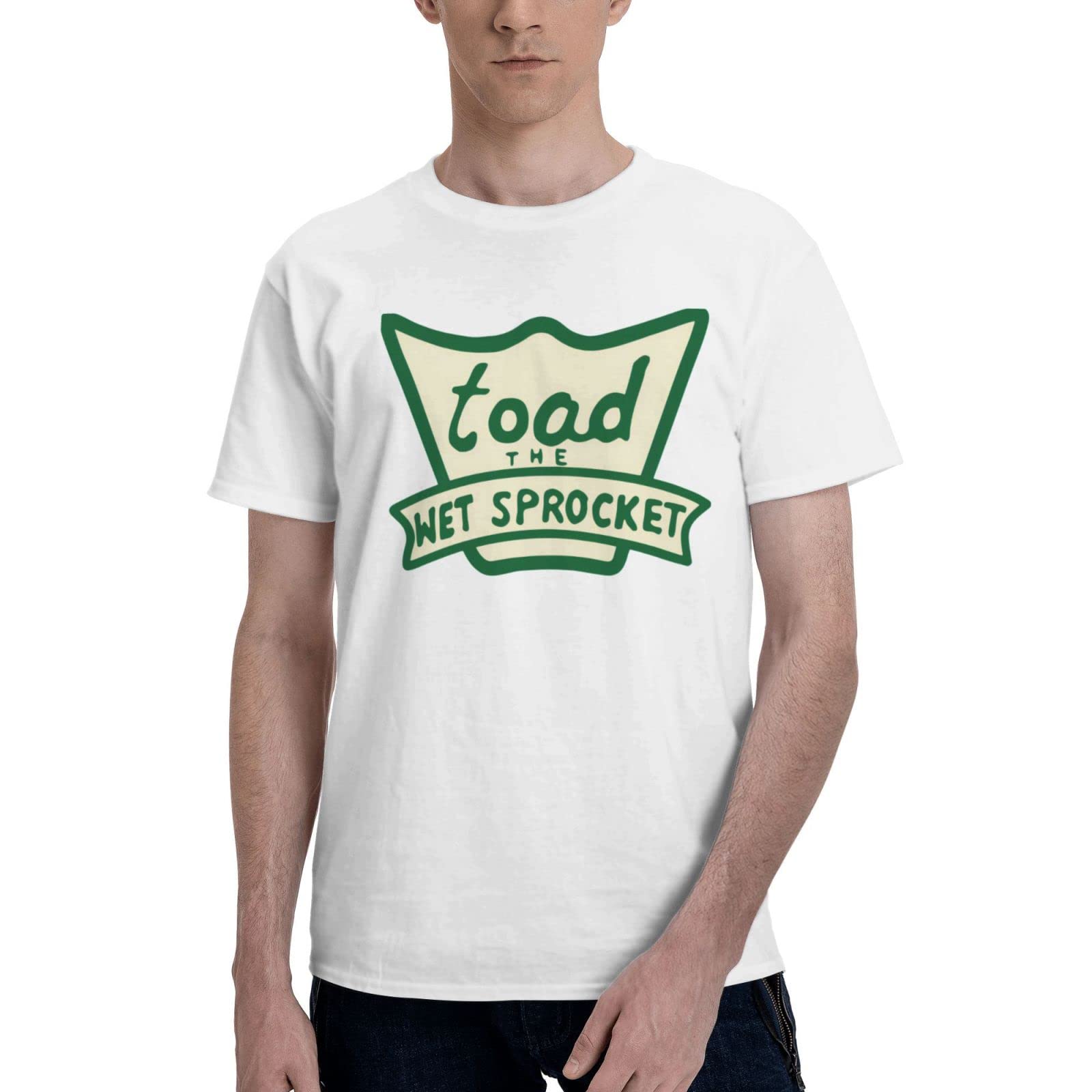 Men Tee Cool Short Sleeve Sports Running Crewneck Black Sweatshirt