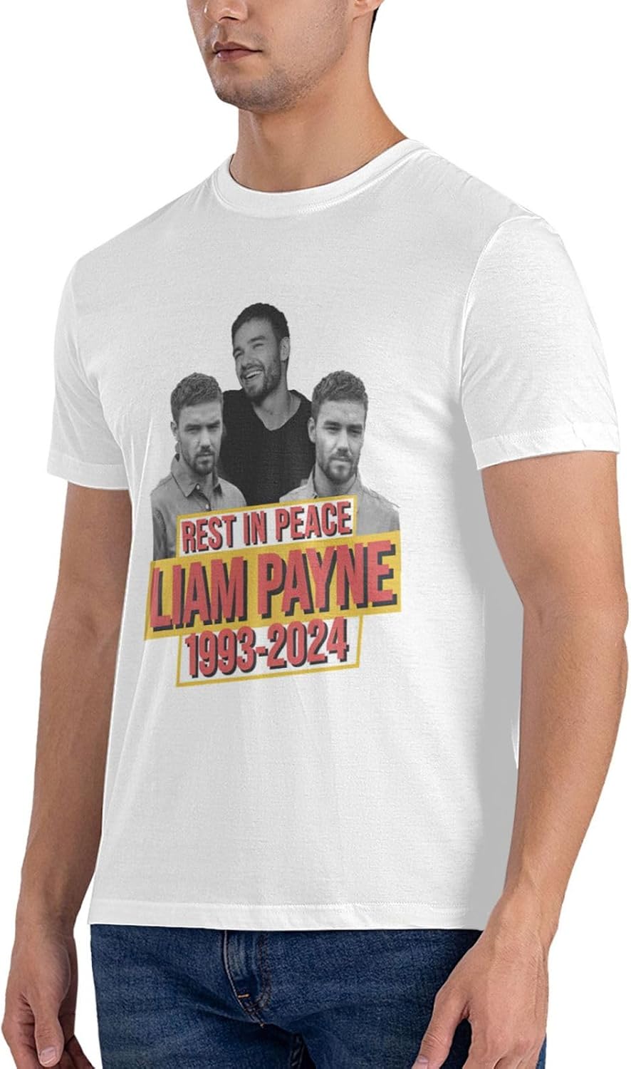 Men's Vintage T-Shirts Print Short Sleeve Tees T Shirt