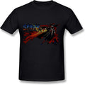 Men's Anti-Hero Spawn in Flames Unisex 100% Cotton Short-Sleeve T-Shirts Black, Black, S