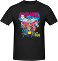 Band Music Maid Band Man's Crewneck T-Shirts Casual Short Sleeve Outdoor Gym Workout Blouses Black X-Large