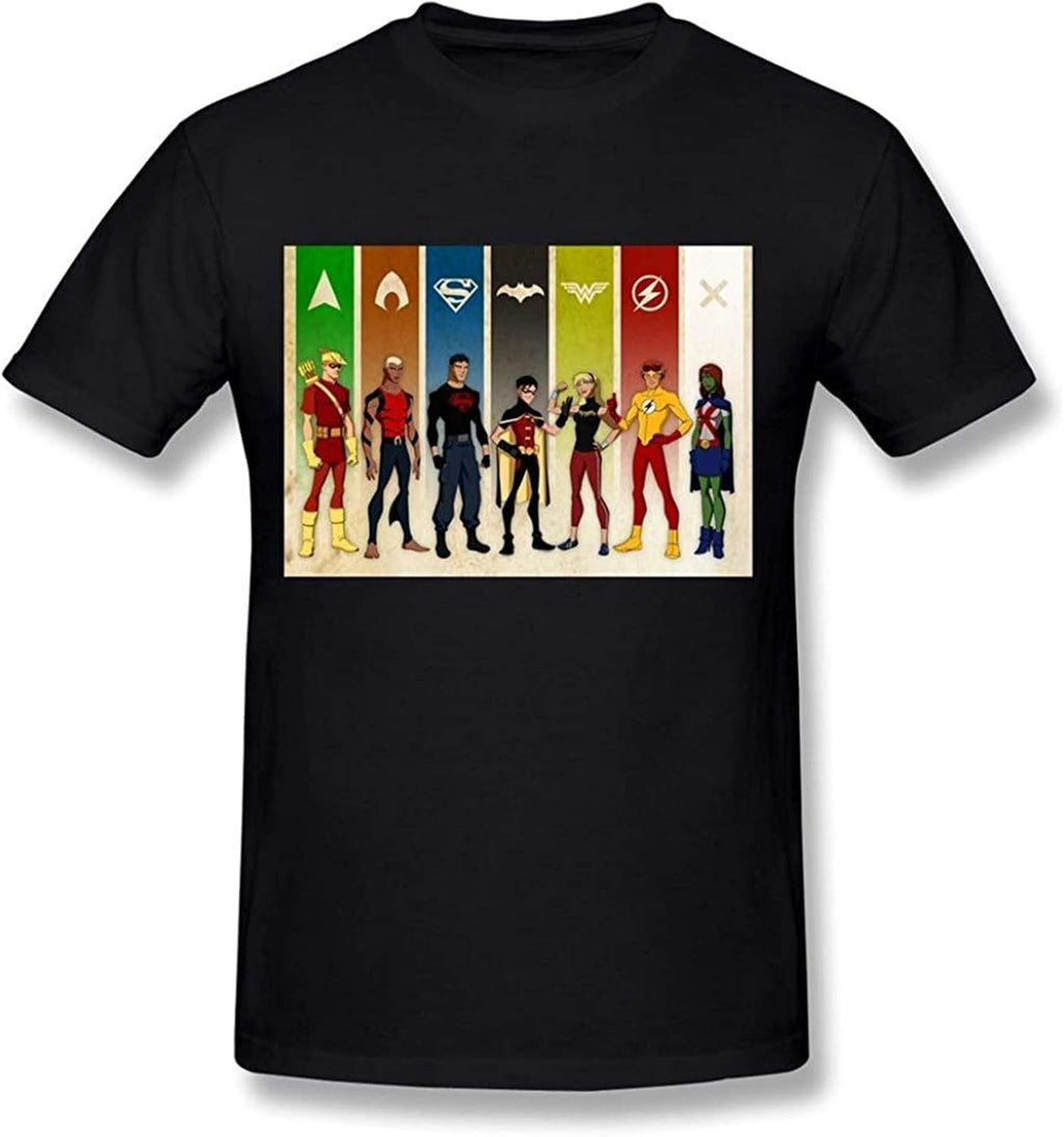 Men's Young Justice T Shirt Tee