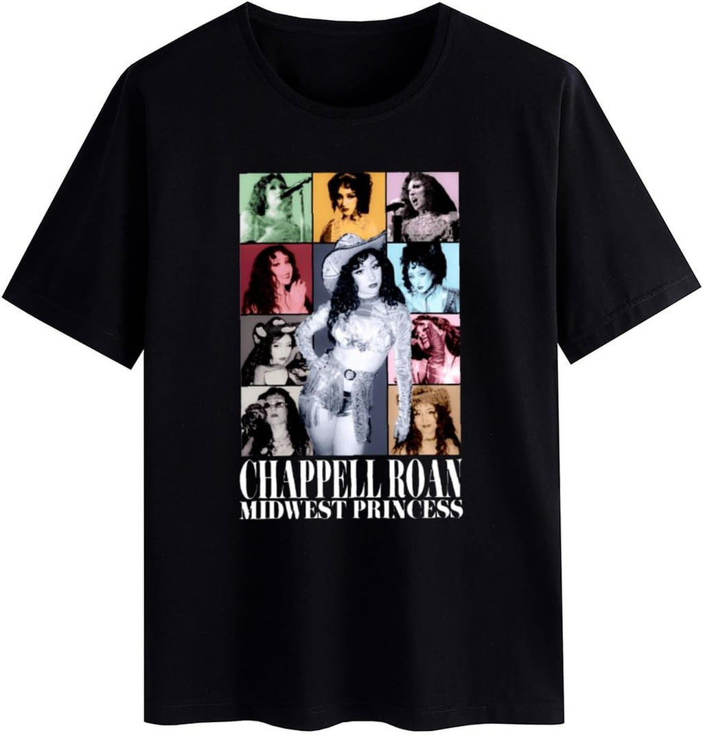 Men's T-Shirt Chappells Music and Roans Graphic Tops Tee for Men Womens