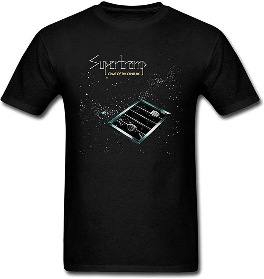 Supertramp Men's T-Shirt Black, Black, 3XL