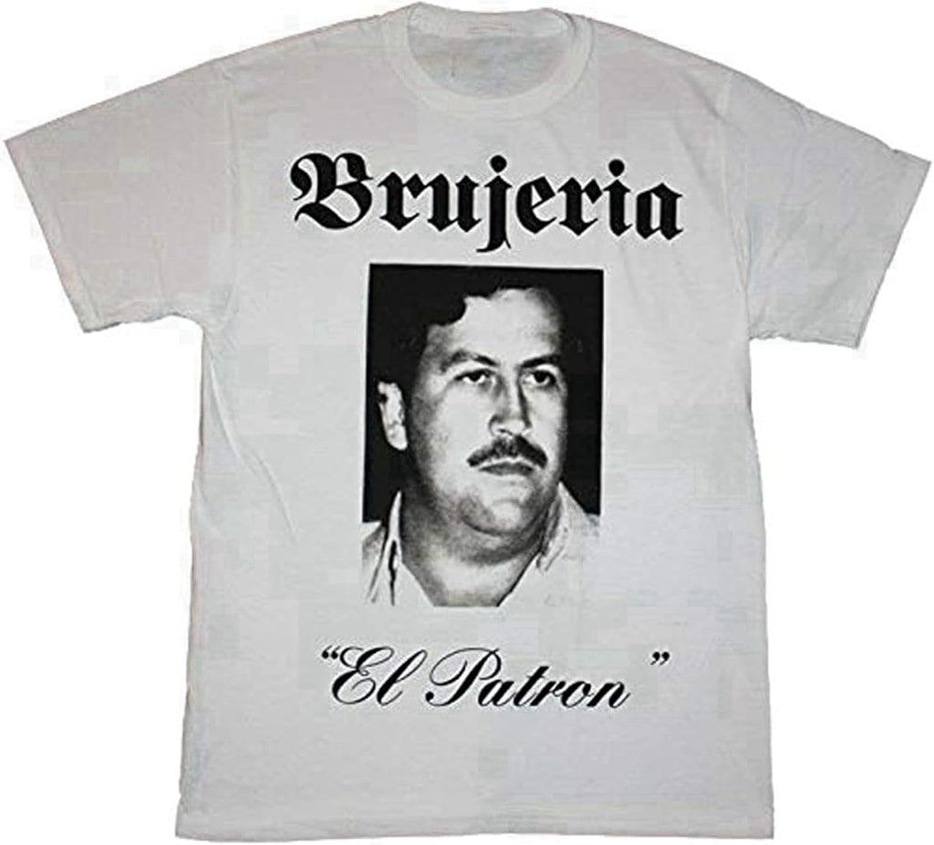 Brujeria El Boss Napalm Death Asesino Carcass At The Gates Men's T-Shirt, Grey, 3XL, grey, 3XL