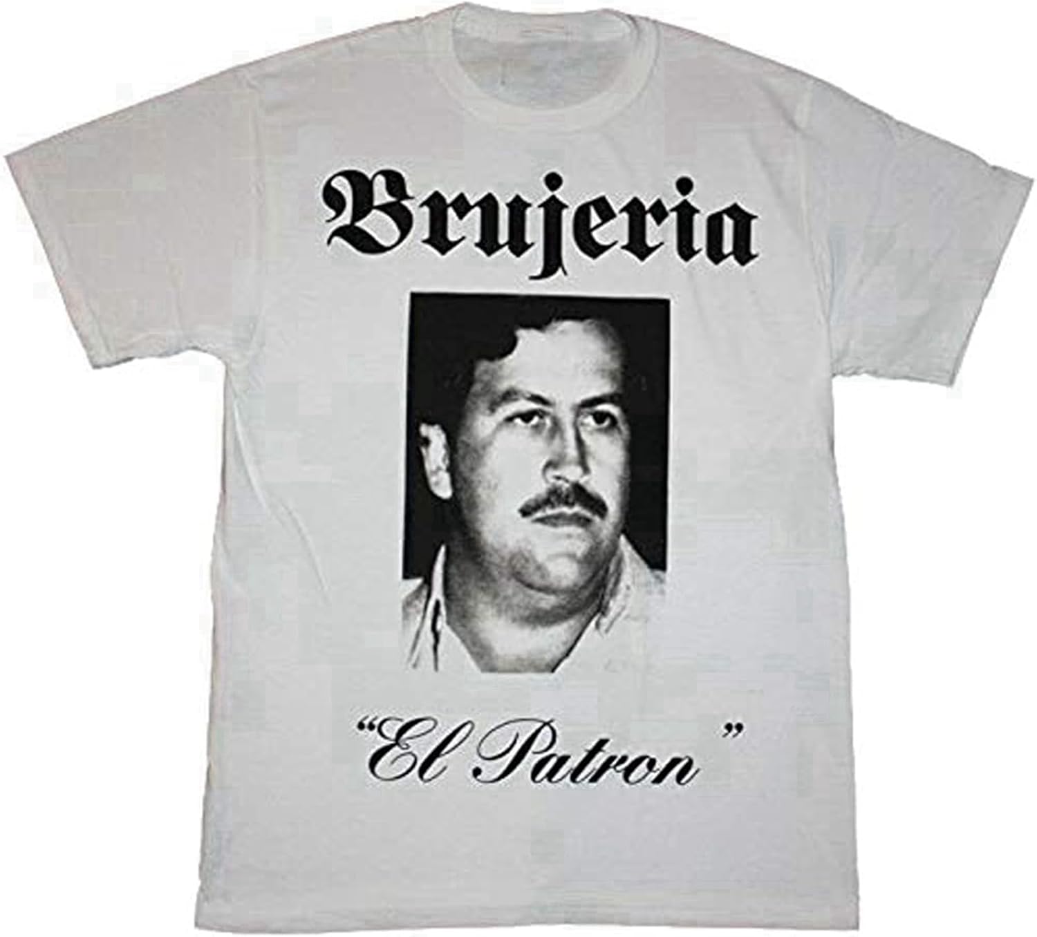 Brujeria El Boss Napalm Death Asesino Carcass At The Gates Men's T-Shirt, Grey, 3XL, grey, 3XL