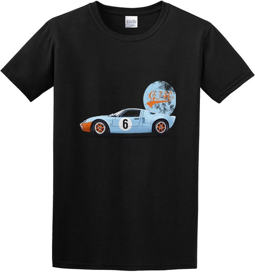 2 The GT40 Mark Rogan Transparent Mens 100% Cotton Tshirt, Black, xxl