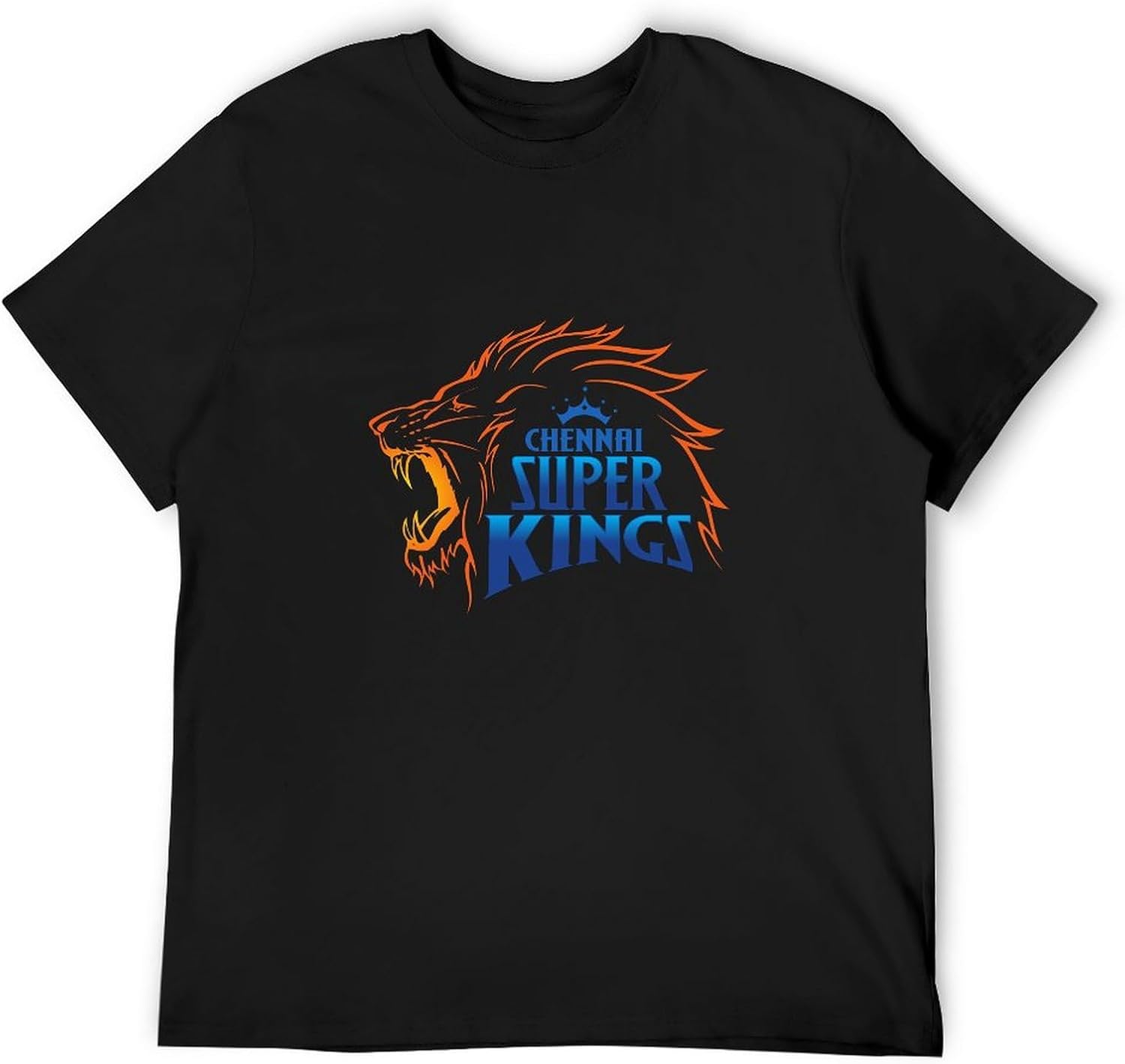 Chennai Super Kings Cricket Tamil Cricket Team Csk Cricket Mens T-Shirt Black Unisex Mens Tees L