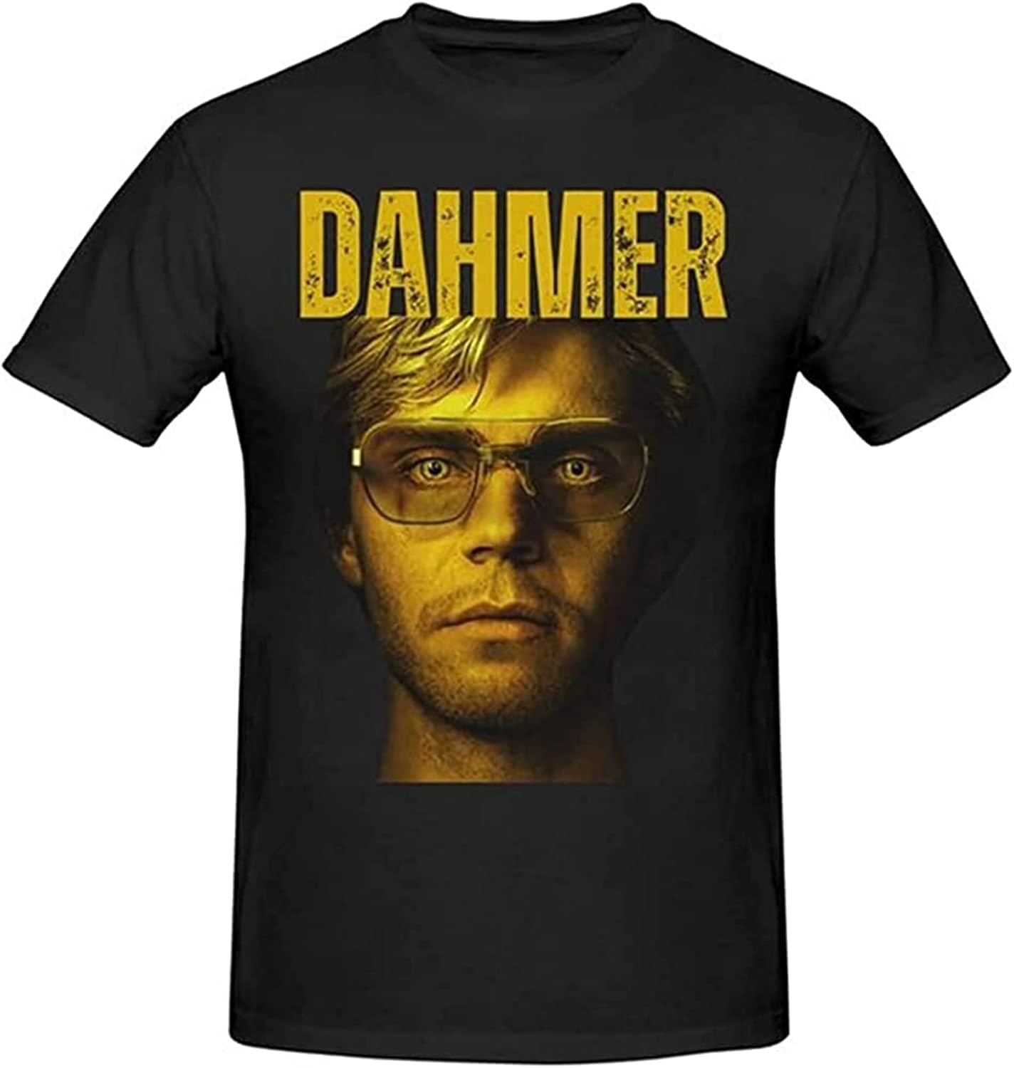 Black Tee Jeffrey Dahmer Horror Movie Men's T-Shirt
