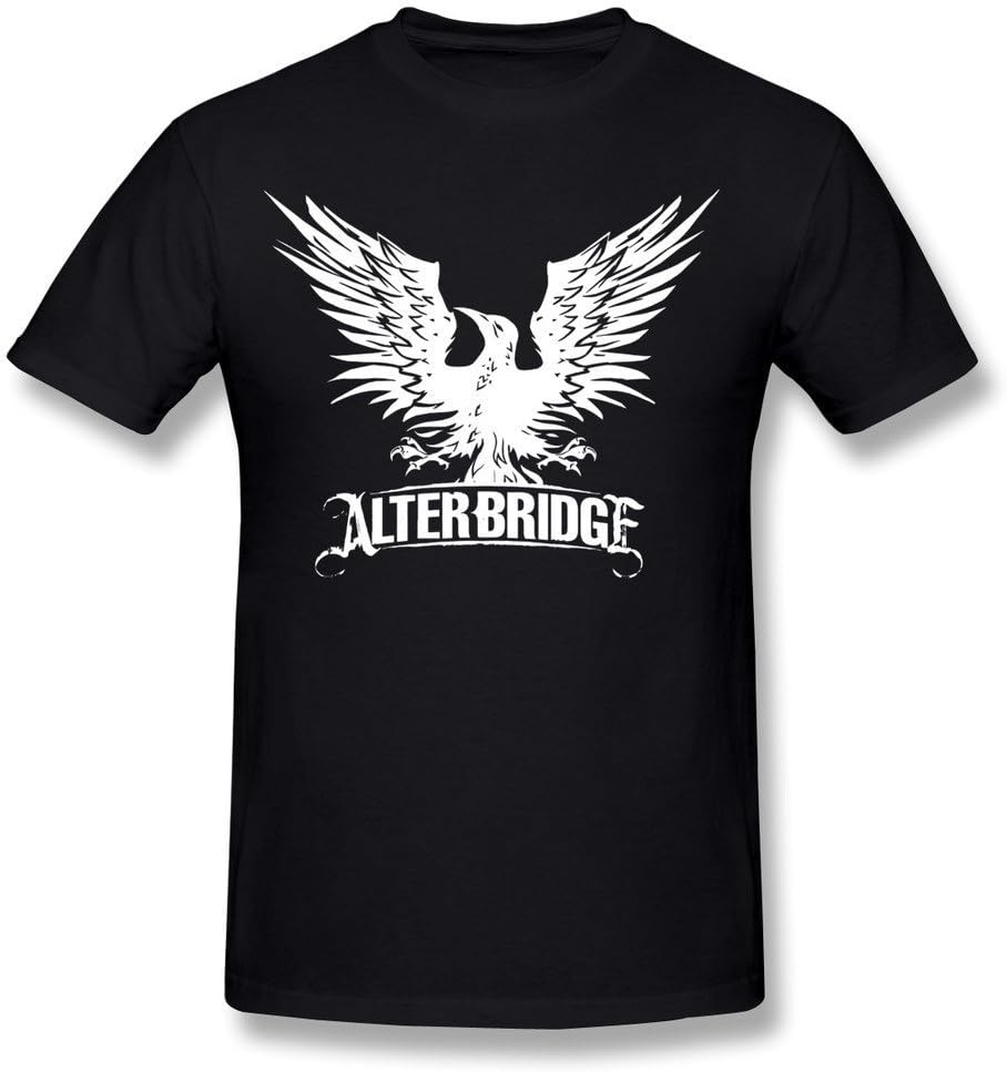 Christine Cheryl Men's Alter Bridge Blackbird T-Shirt, Black, xxl