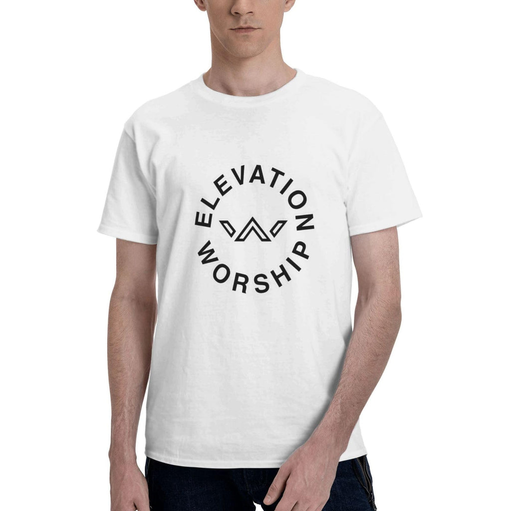 Men's T Shirts Fashion Short Sleeve Outdoor Gym Workout Crewneck Black Sweatshirt