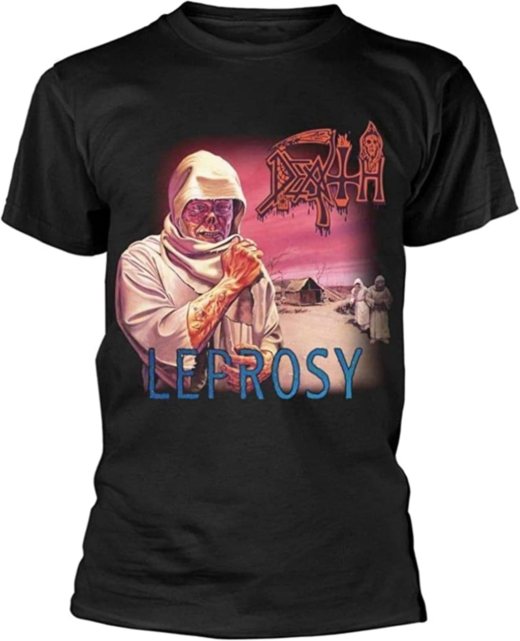 Death 'Leprosy' T-Shirt Black L, Black