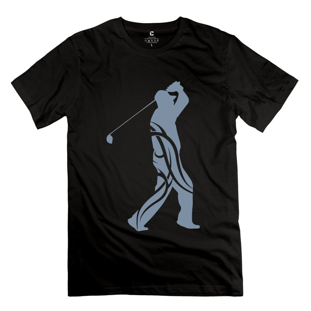 Tribal Golf 100% Cotton Mens Short Sleeve Tee Tee Deepheather New Coming By rahk