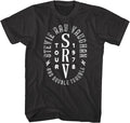mohai Men's Stevie Vaughan SRV Tour 1978 Men's T Shirt Black M