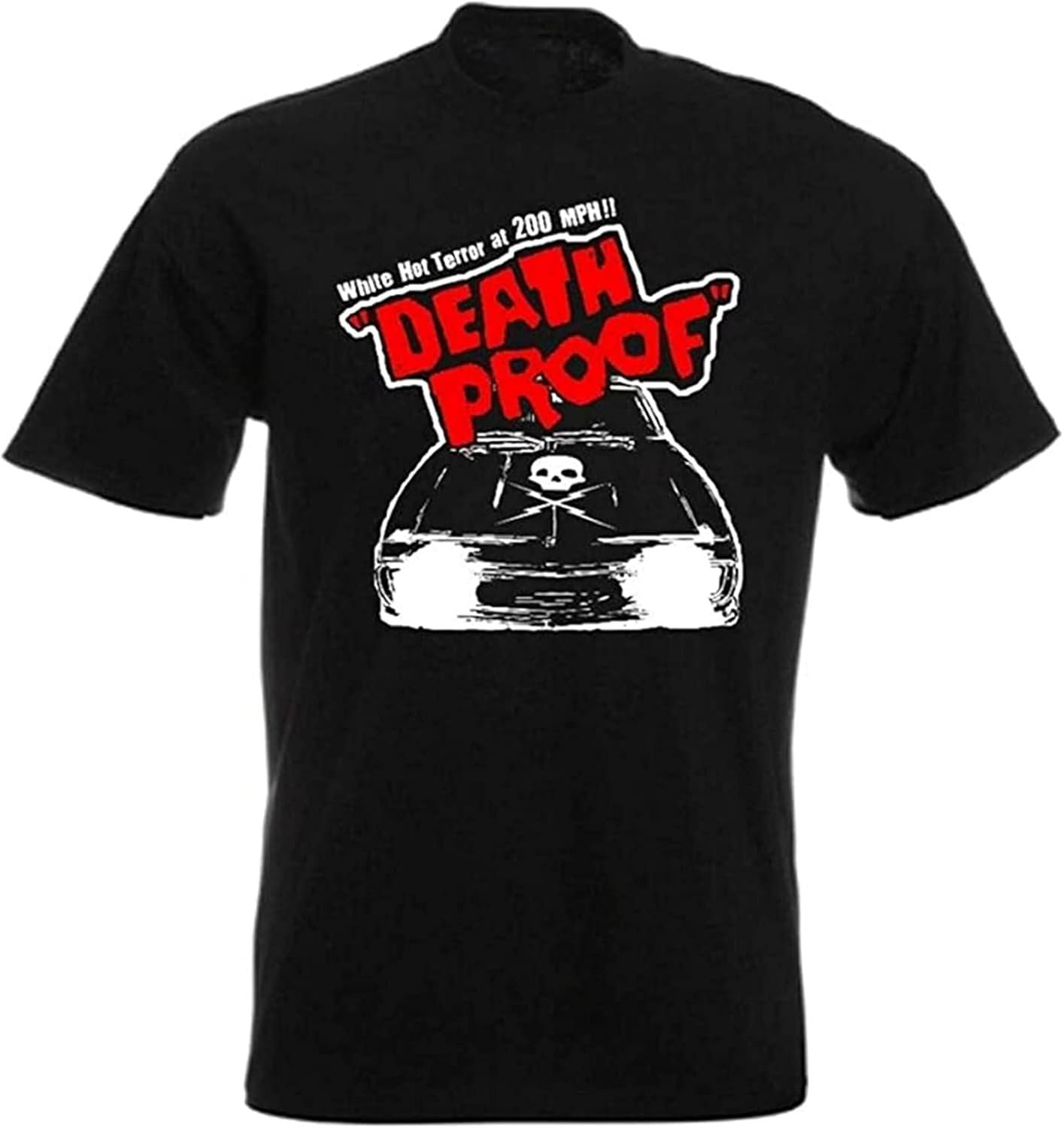 CRYSTAL&CLEAR Death Proof Quentin Tarantino Kurt Russell Movie T Shirt