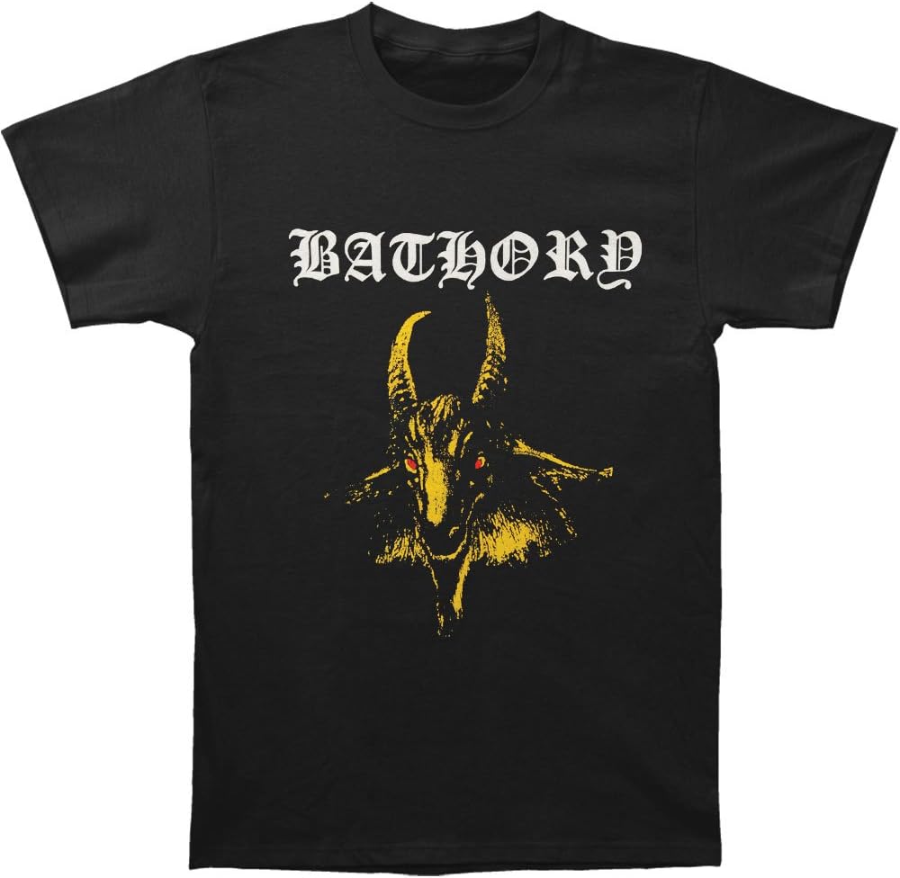 BATHORY - Bathory - Men's Goat Yellow T-Shirt, Black, XXL