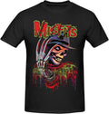 Men's T-Shirt Misfitss Short Sleeve Graphic Tops Tee for Men Womens