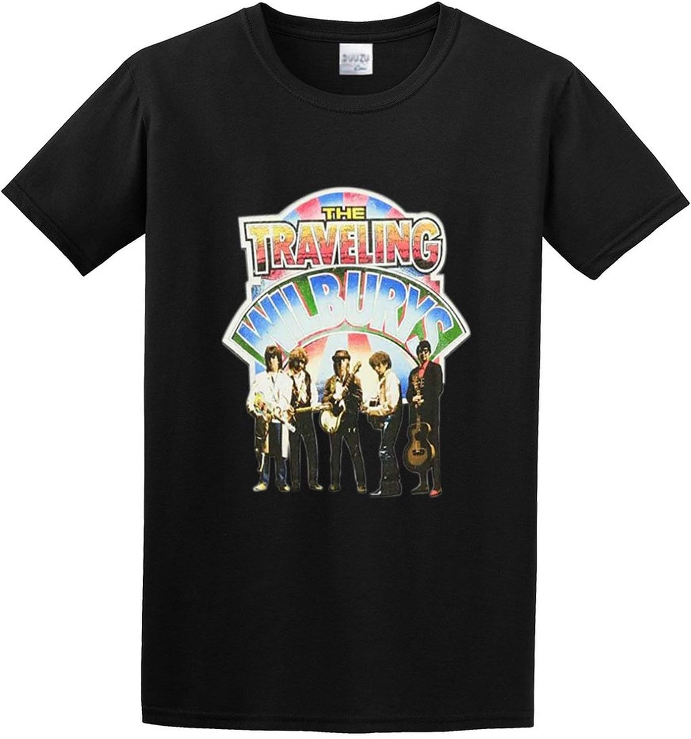 Man's T-Shirt Travelling Wilburys Group Shot S-3XL Black XS