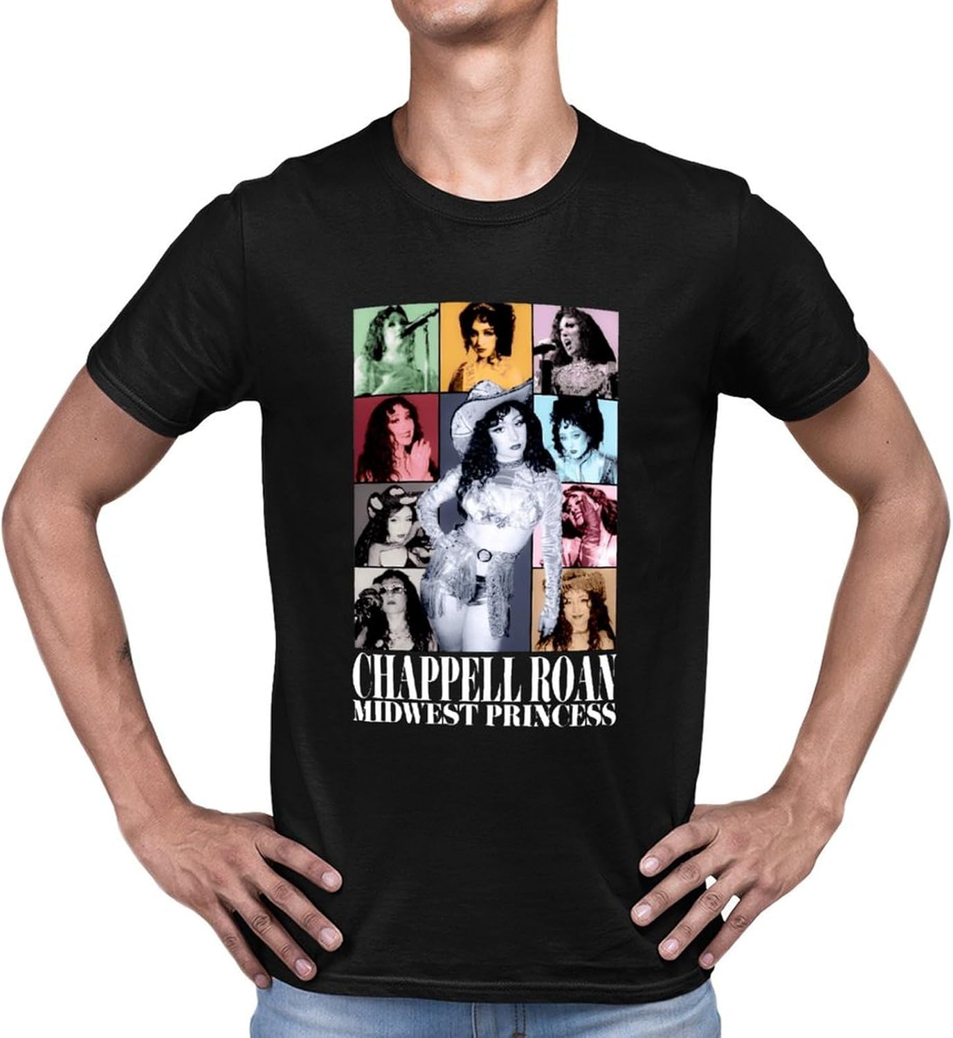 Men's T-Shirt Chappells Music and Roans Graphic Tops Tee for Men Womens