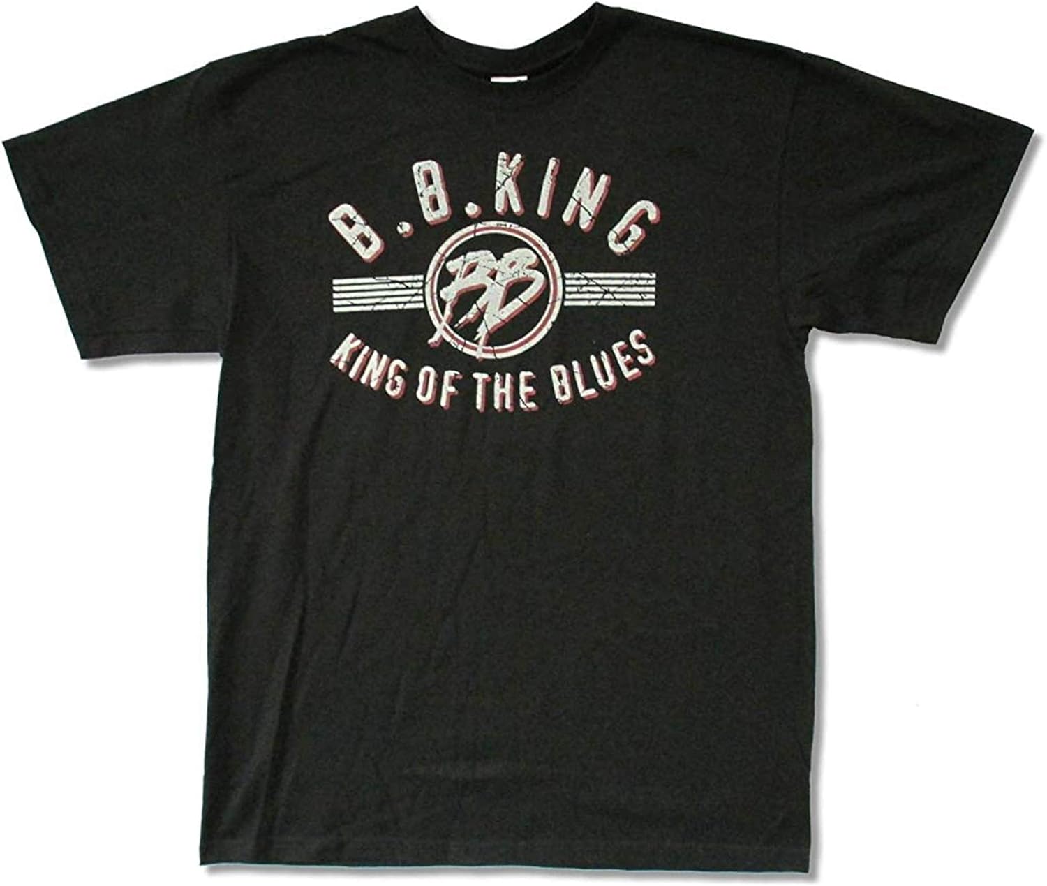 B.B. King 12 Tour (Westbury) Adult T-Shirt Black 3XL, Black