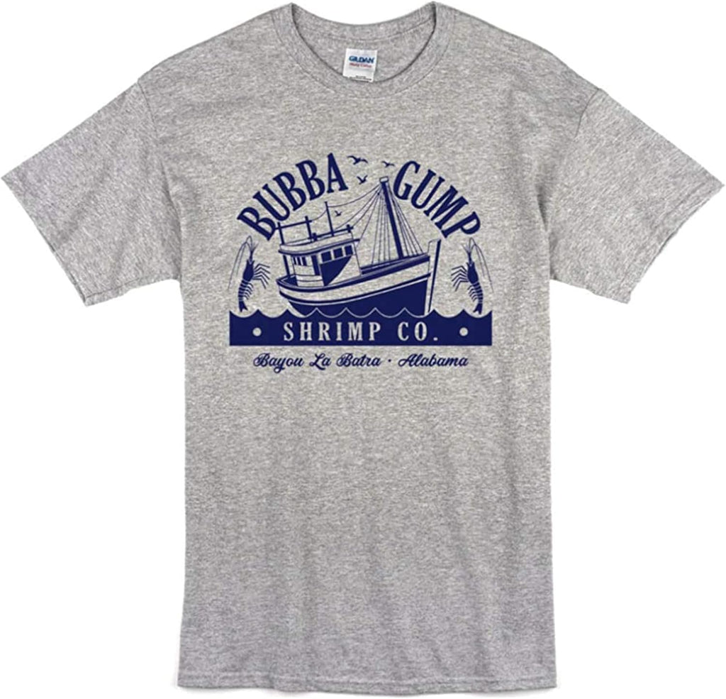 Bubba Gump Shrimp Men's Forest Gump T-Shirt Retro 90s