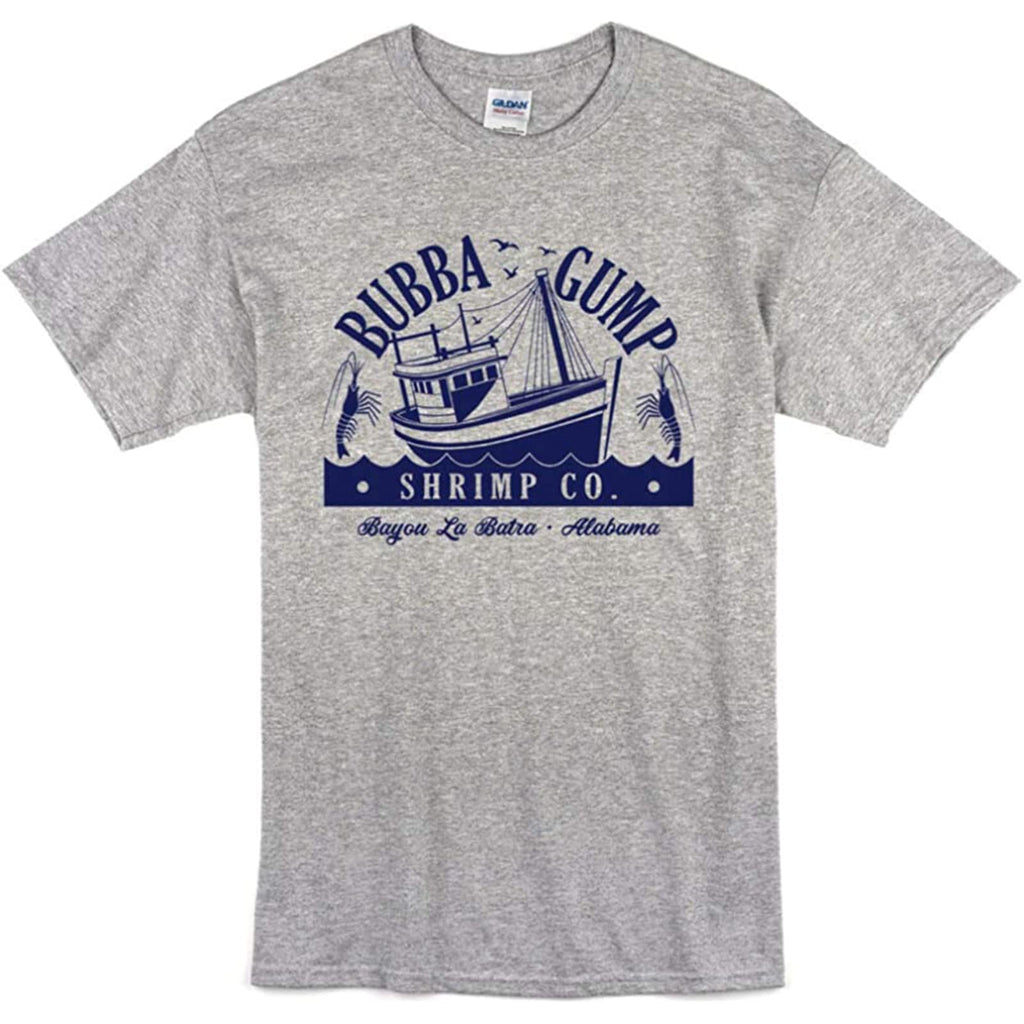 Bubba Gump Shrimp Men's Forest Gump T-Shirt Retro 90s