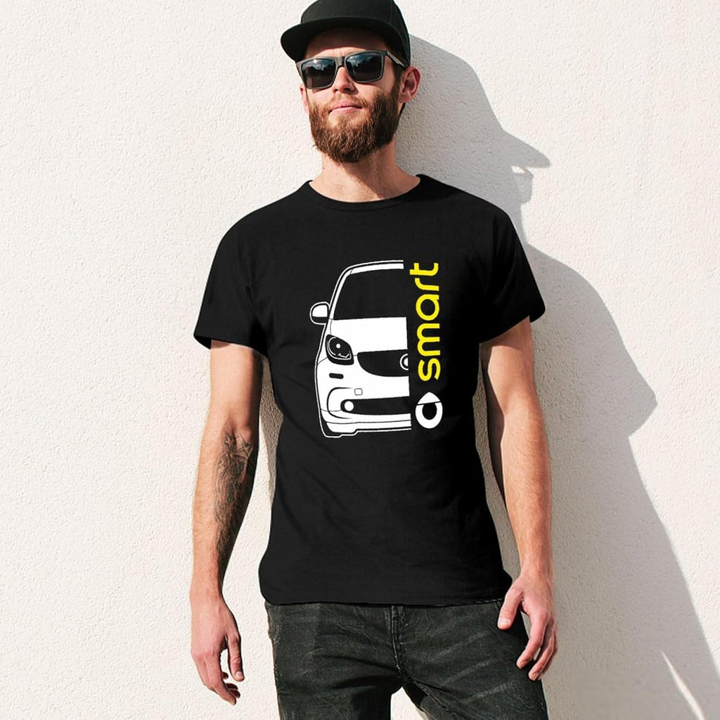Smart Fortwo 453 Car Auto T-Shirt Men T Shirt Graphic Tee Short Sleeve Tops