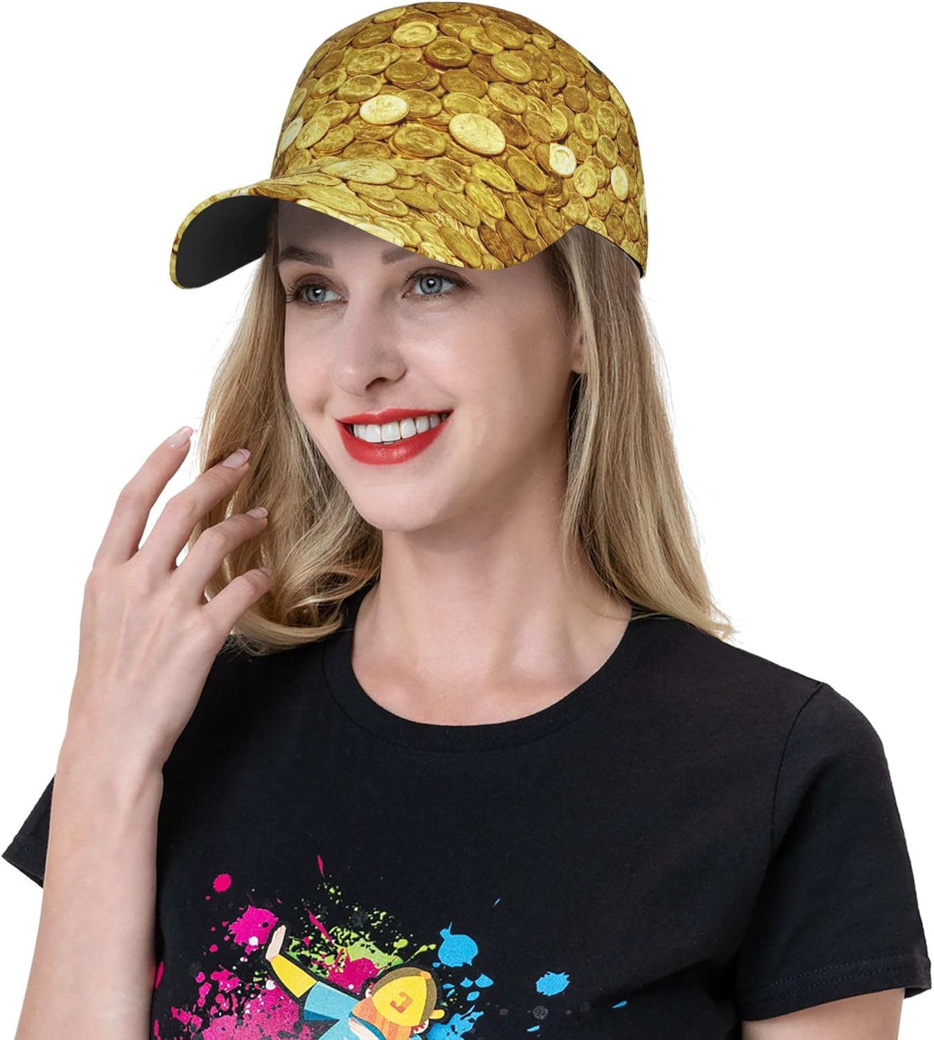 Casquettes de baseball unisexes réglables Chapeaux de baseball pour femmes et hommes, 1, taille unique