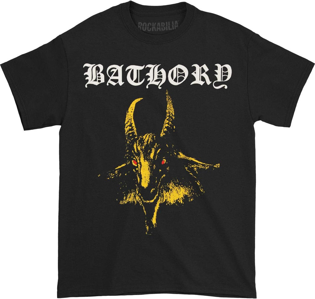 BATHORY - Bathory - Men's Goat Yellow T-Shirt, Black, XXL