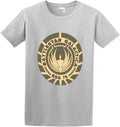 Battlestar Galactica Logo T-Shirt Graphic Unisex Tee Shirt Gray
