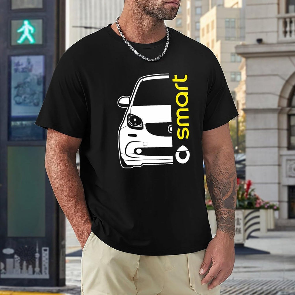 Smart Fortwo 453 Car Auto T-Shirt Men T Shirt Graphic Tee Short Sleeve Tops