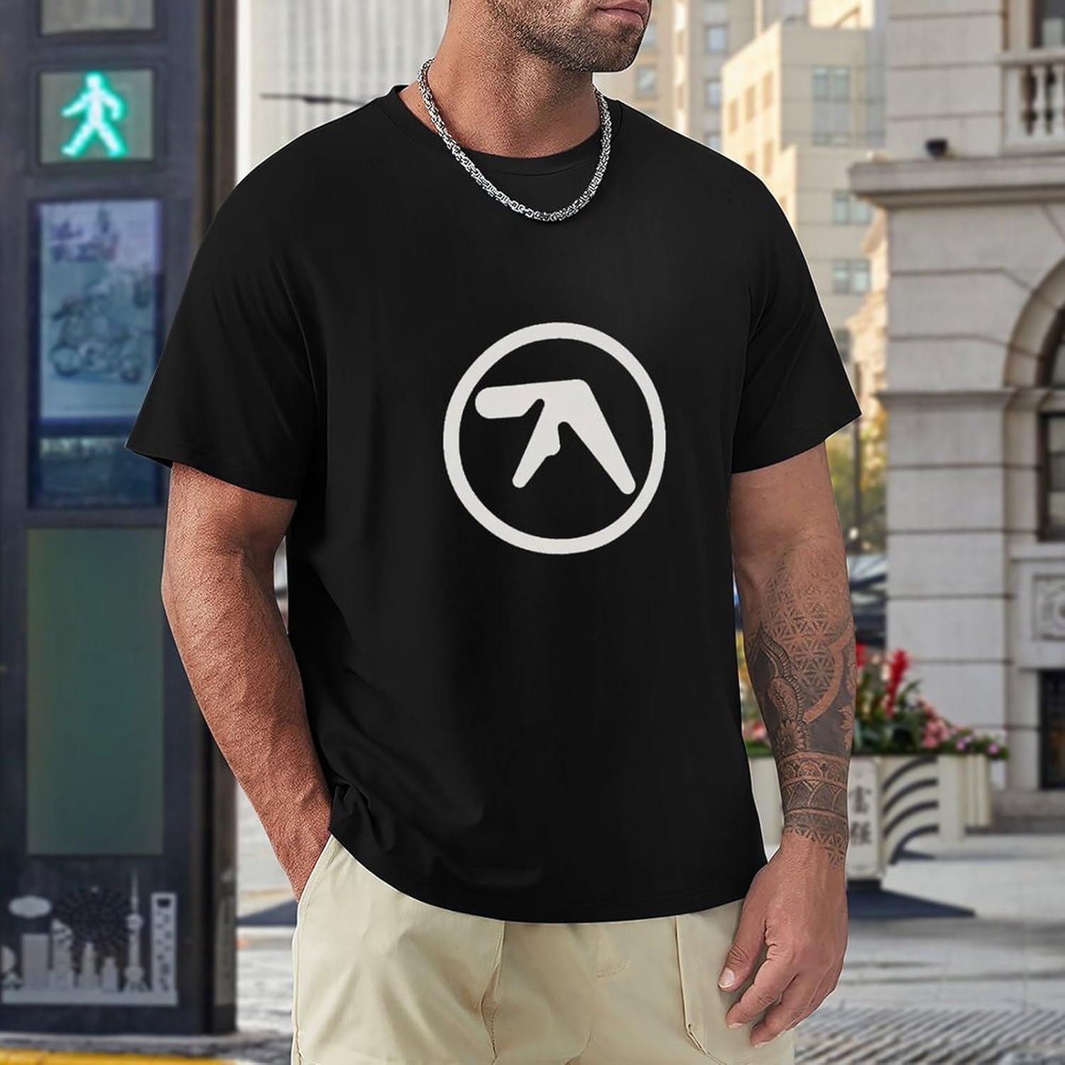 A&Phex T&Win Mens Logo Slim Fit T-Shirt