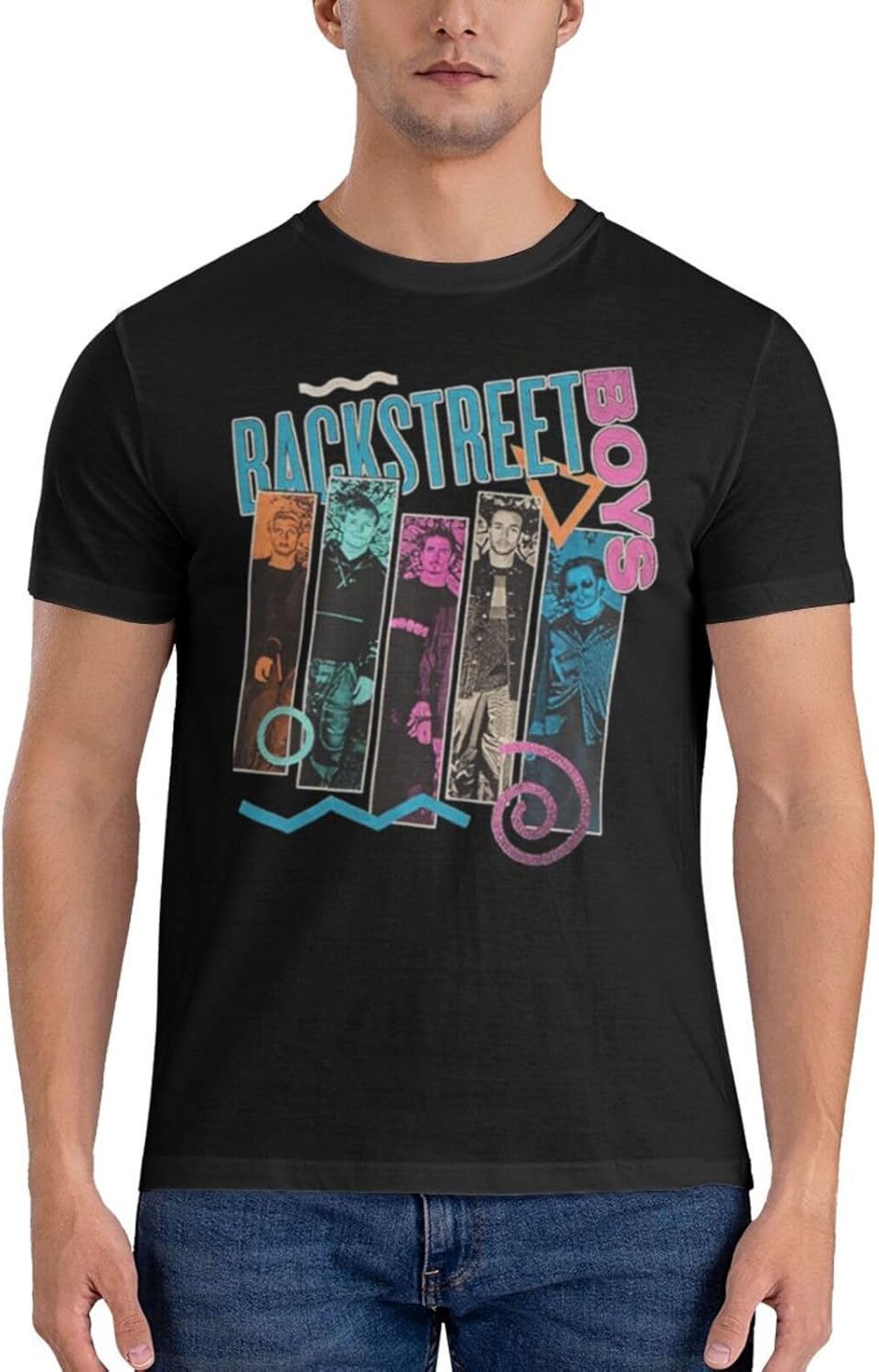 Novelt Men's Backstreets Short Sleeve T Shirts Comfortable Man T-Shirt