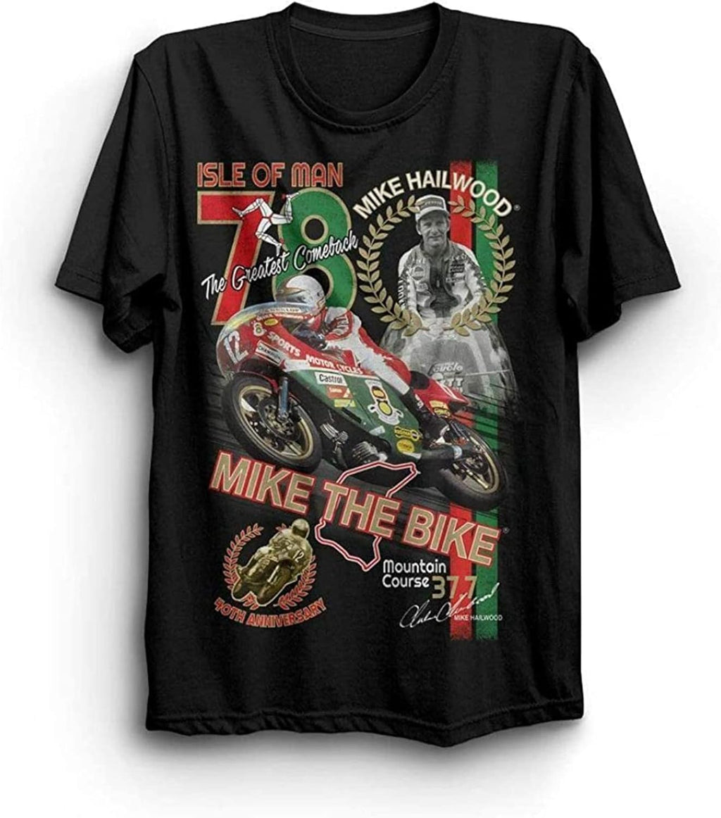 Men's OKJH Mike Hailwood Tt 40Th Anniversary T Shirt. 18Iom-463