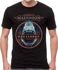 Mastodon Megalodon Circle Short Sleeve Slim Fit T Shirt XL
